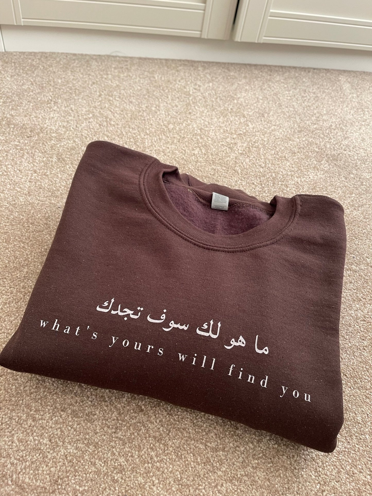 What's Yours Will Find You | Statement Sweatshirt