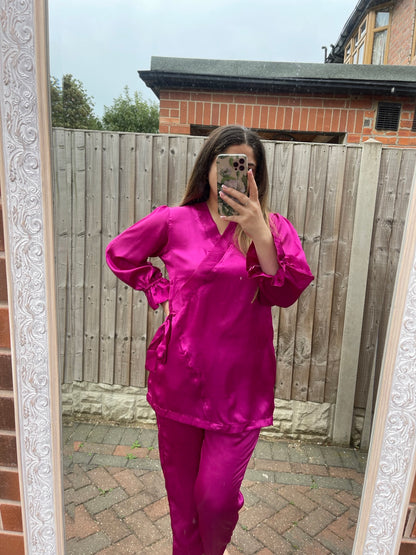 Layla Co Ord in Magenta