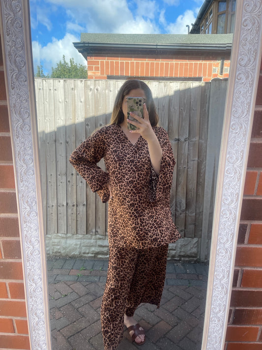 Cheetah 2PC Printed Co Ord