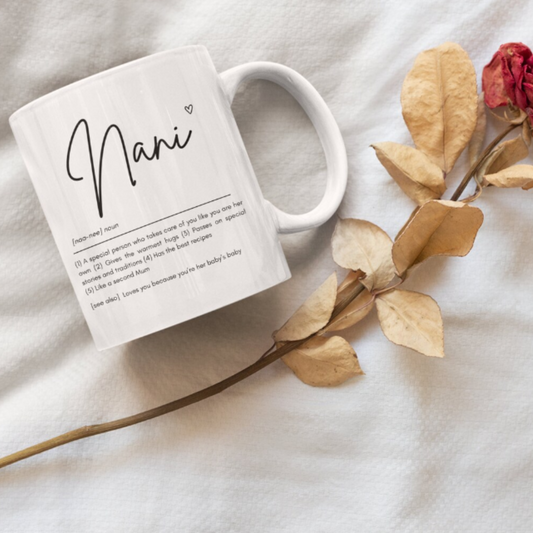 Nani Definition Mug