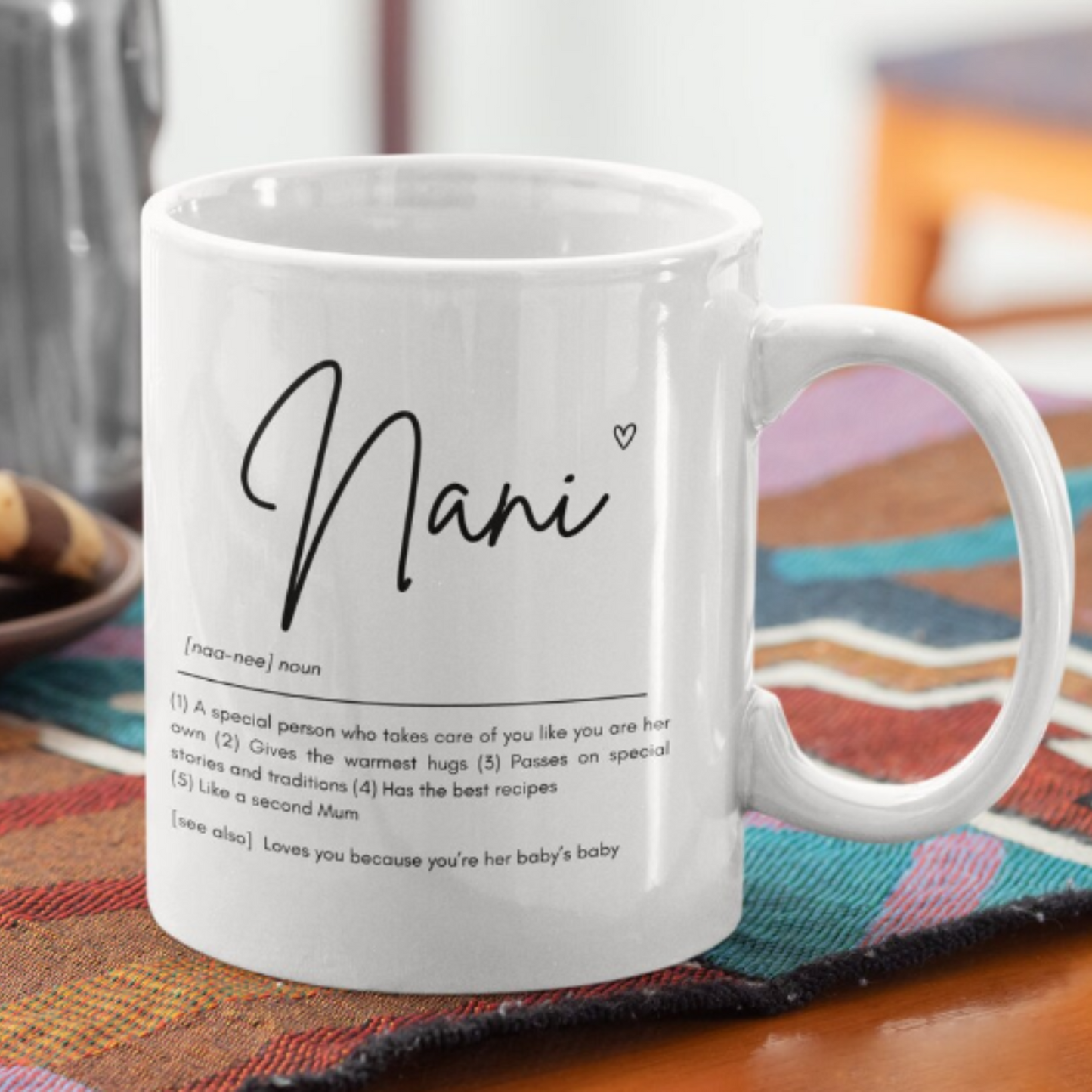 Nani Definition Mug
