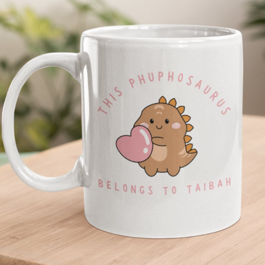 Personalised Dino Mug