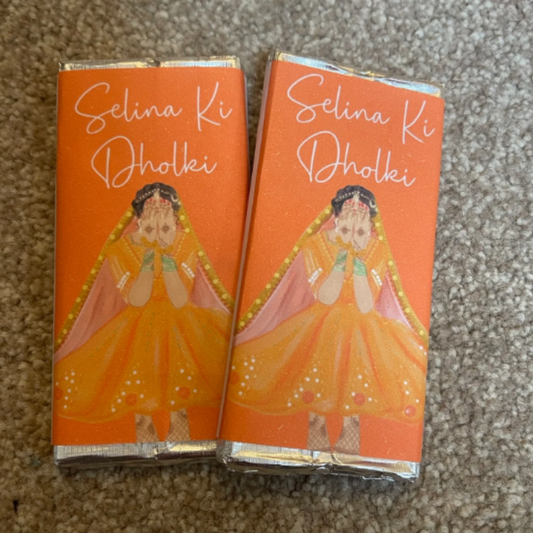 Dholki Chocolate Favour